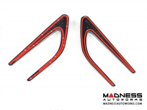 Mercedes-Benz C-Class W205 C63 AMG Front Fender Fin - Carbon Fiber